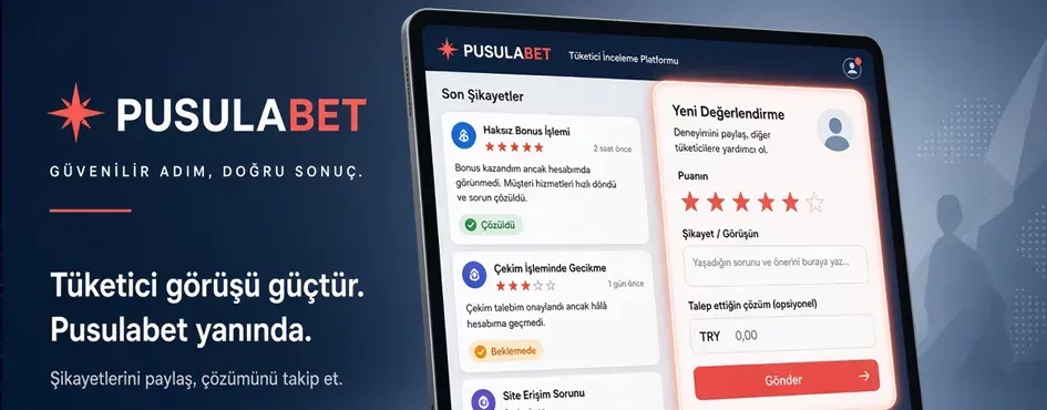Pusulabet kullanıcı değerlendirmeleri