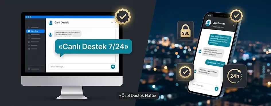 Canlı destek 7/24
